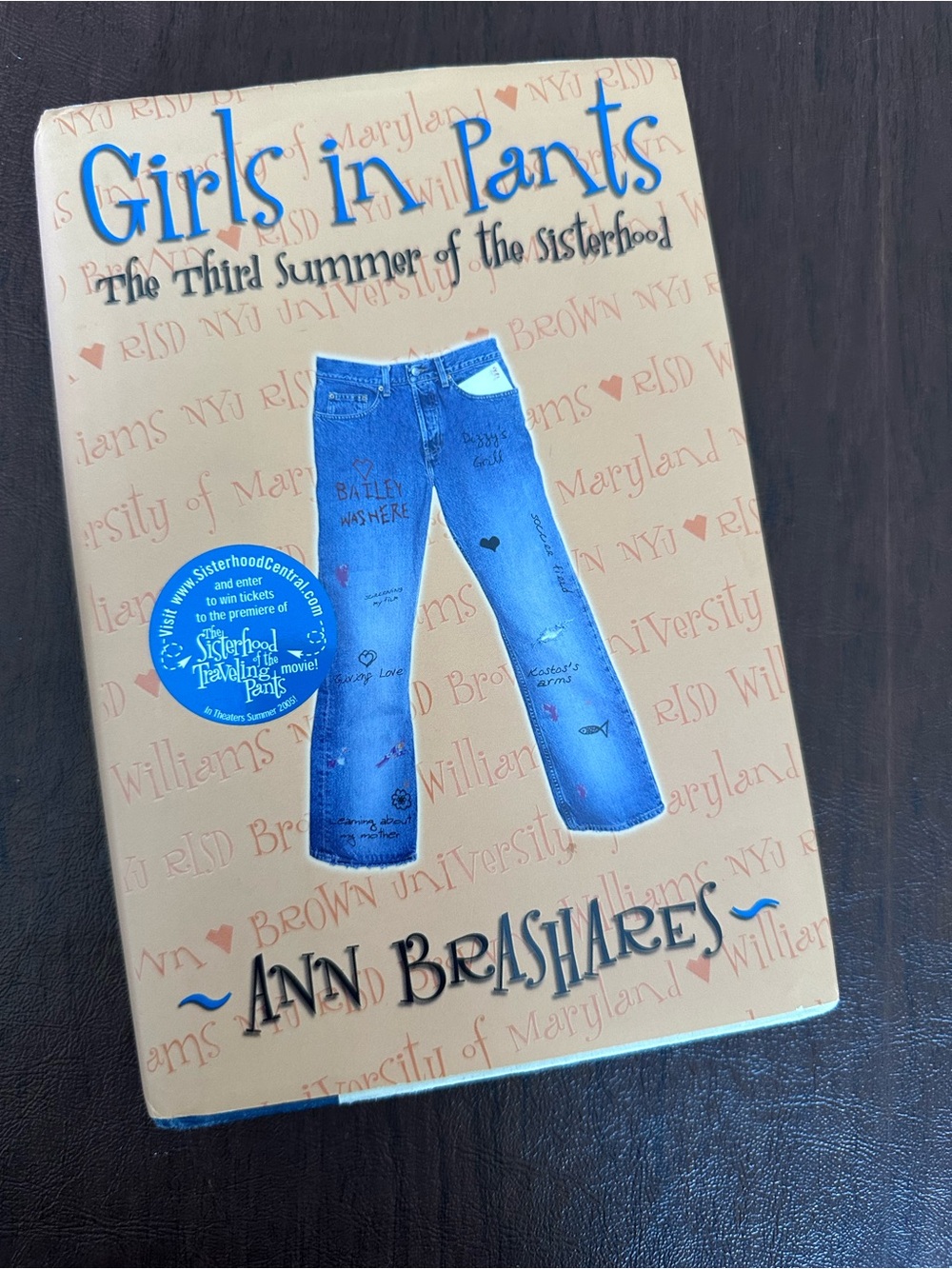 Girls in Pants: The Third Summer of the Sisterhood Hardcover